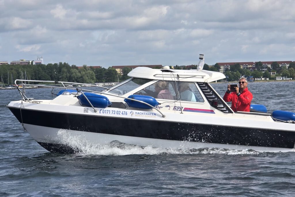 Bild 3: Auch unterwegs gab es immer wieder schöne Fotomomente auf dem Wasser.