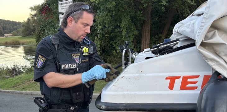 Bootsmotor-Diebstahl im Fuldataler Hafen